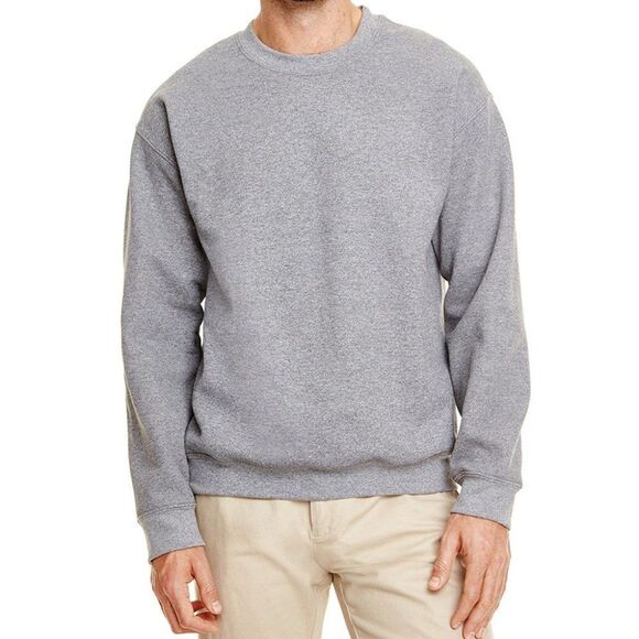 Gildan Graphite Heather Gray Crewneck - Picture 1 of 5